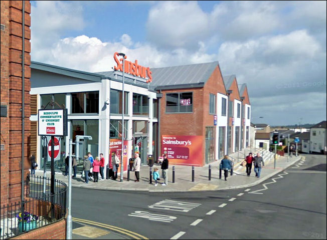 Sainsbury's on Biddulph High Street