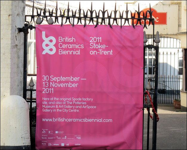 the British Ceramics Biennial at the original Spode factory