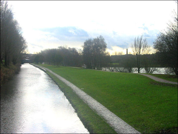 Westport Lake adjacent to the Trent and Mersey Canal