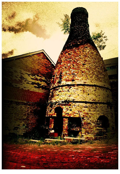 Single bottle oven, corner of Warren St