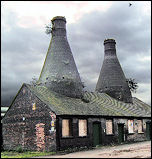 Bottle Kilns at Falcon Pottery