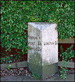 Milepost on Longton Road