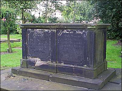 Whalley family chest tomb