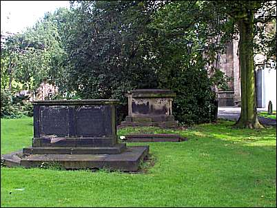 Chest tombs of Whalley and Broade