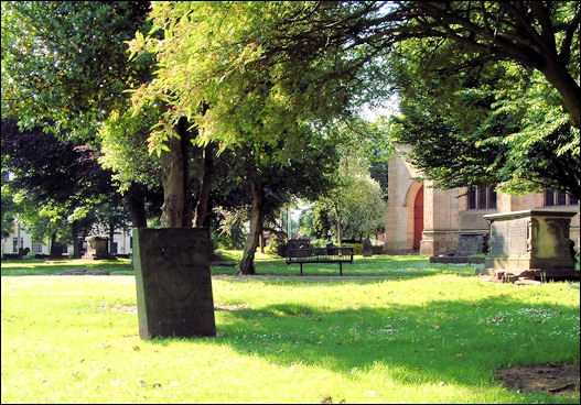 Location of the Headstone of Herbert Stansfield 