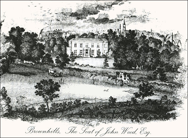 Brownhills the seat of John Wood Esq.