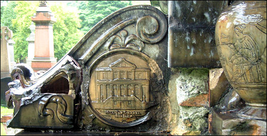 Inlay of the "Hilltop Chapel, Burslem"