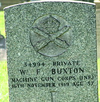 Private W F Buxton