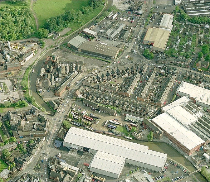 Trubshaw Cross in 2008