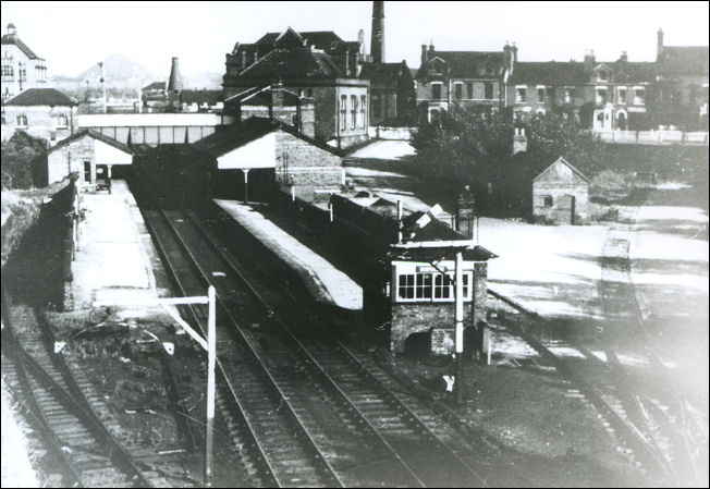 Burslem Station on the Potteries Loop-line