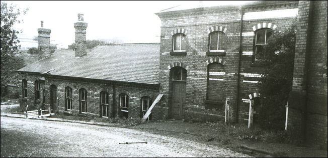 side of Burslem station buildings