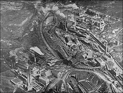 Birchenwood Colliery site, 1891-1932 