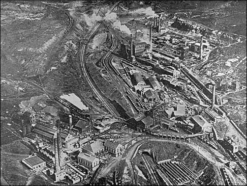 Birchenwood Colliery site, 1891-1932 