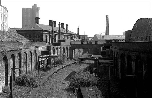 Hanley station slowly rots away summer 1975