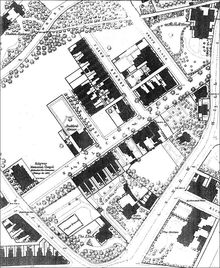 Grove House Estate in 1877