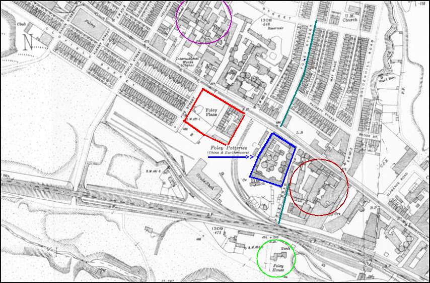 Foley - from 1922 map