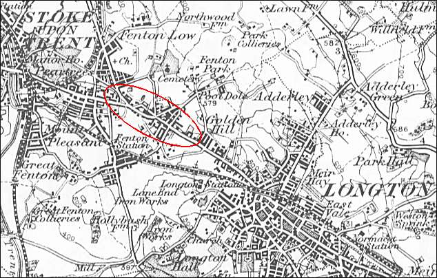 "Lane Delph" - an area of Fenton