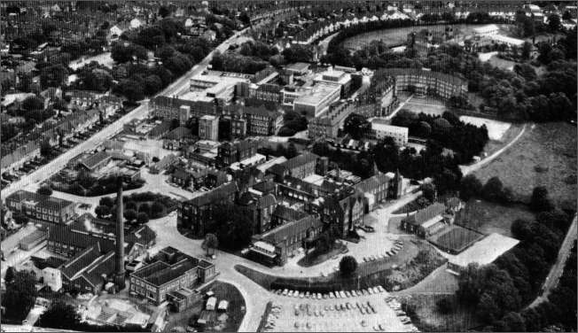 North Staffs Royal Infirmary taken in c1975