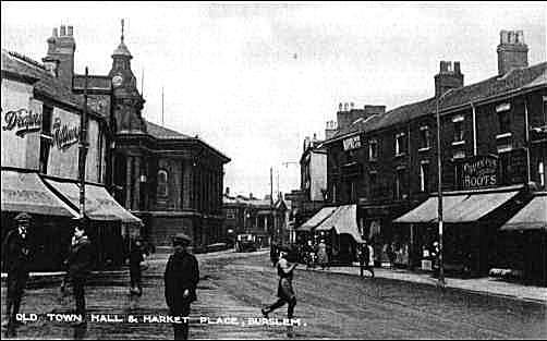 Postcard of Market Place