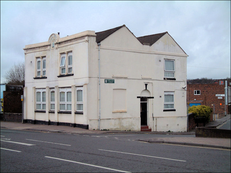 Blue Bell on the corner of Waterloo Road and Adelaide Street, Cobridge