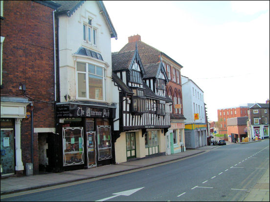 a view along part of the High Street / Bridge Street, Newcastle