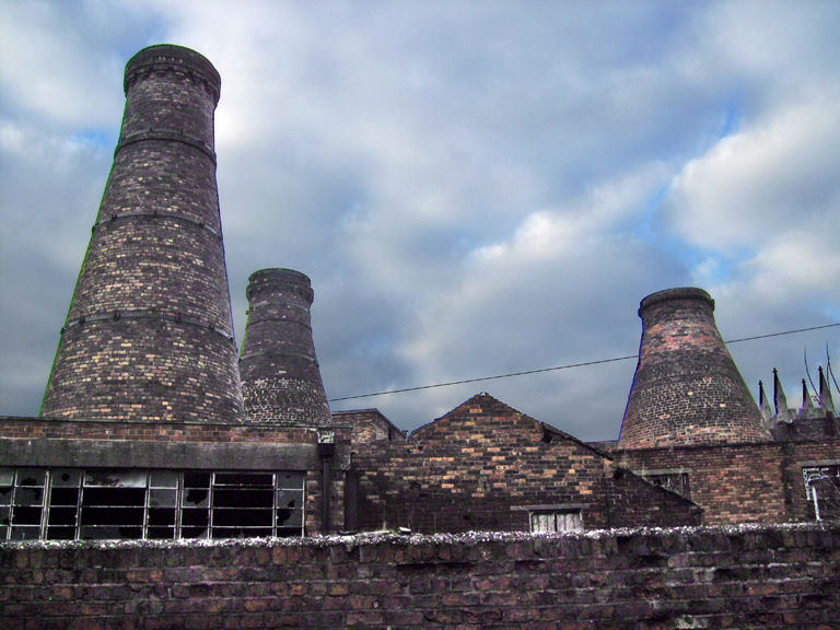 The Enson Pottery Works, Chelson Street, Longton