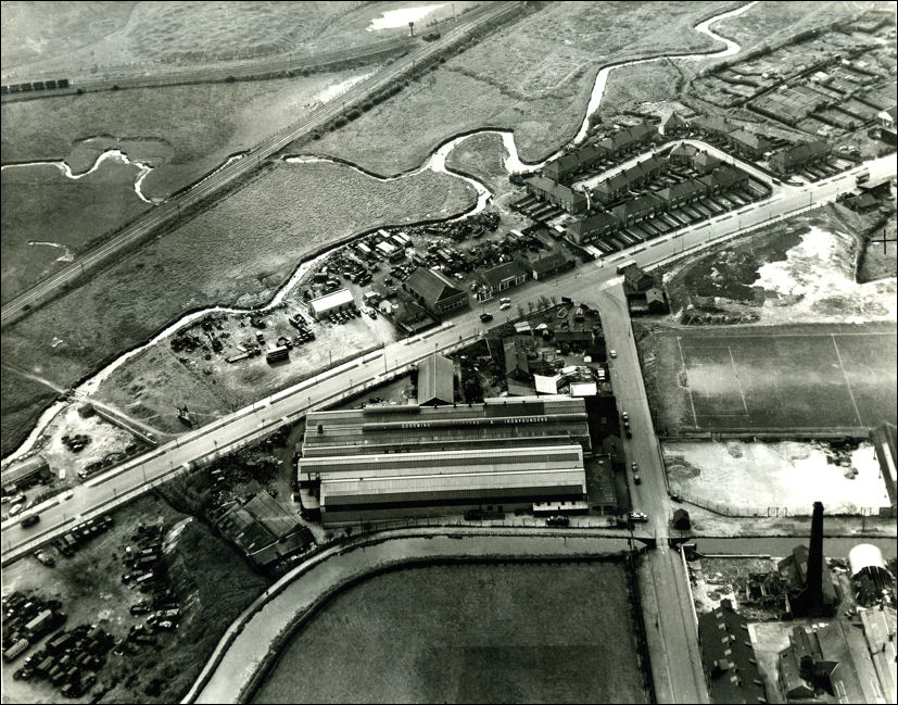 Junction of Leek Road and Ivy House Road, Hanley, in the  1950's