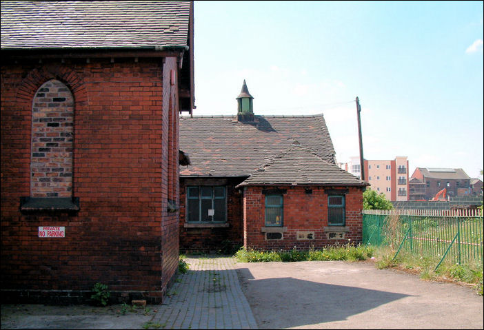 Sunday School built behind the church in 1934