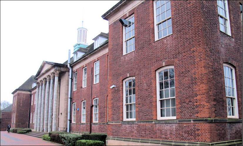  the main CERAM buildings on Queens Street, Penkhull