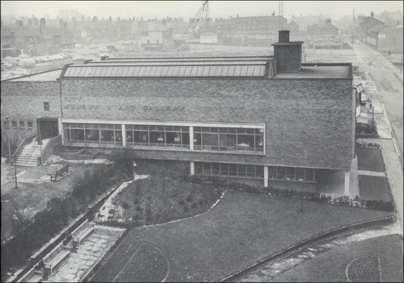 1956 - the new City Museum and Art Gallery in Broad Street, Hanley