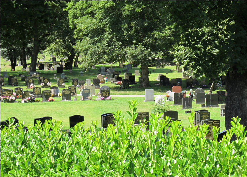 Burslem Cemetery - opened in 1879 