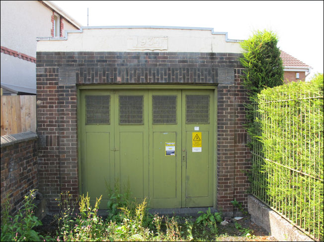 Holden Bridge electricity sub-station - built in 1934 