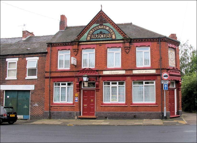 Victoria Guest House in Roundwell Street, Tunstall