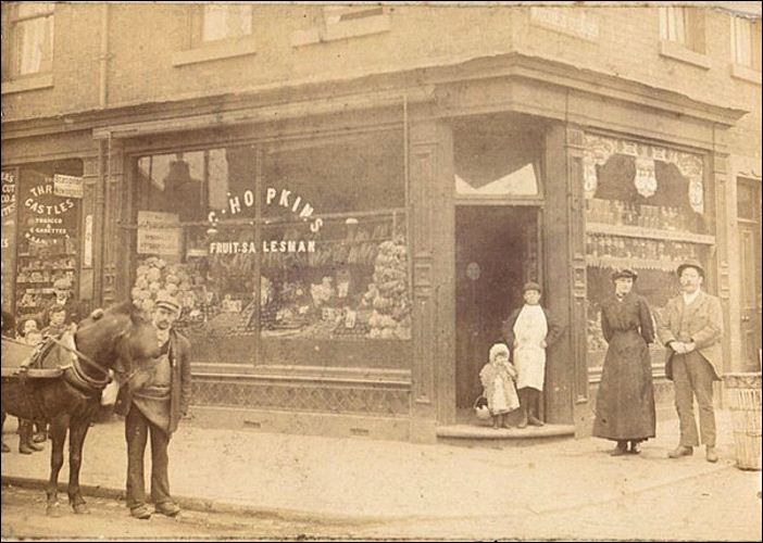 E. Hopkins, fruiterer - 83 London Road, Stoke-upon-Trent