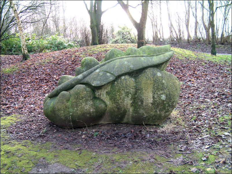 Keir Smith, 'Windborne - The Phoenix' 1985/6 Bath Stone