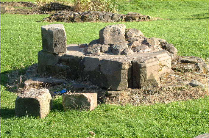 Remains of the 1223 Hulton Abbey
