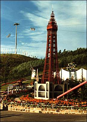 Small scale Blackpool Tower 