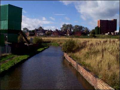 Photograph taken from the bridge on Lichfield Street