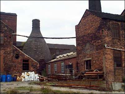 Bottle kiln at Burgess and Leigh
