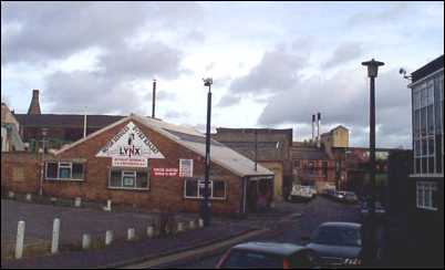 Chapel Lane which runs from Swan Square in Burslem.