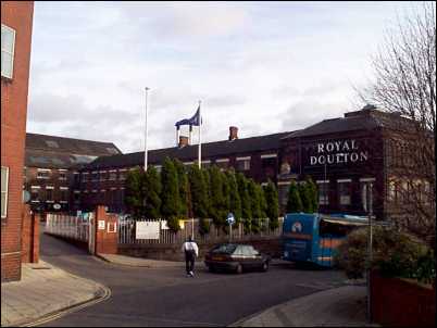 Henry Doulton moved to this factory in Nile Street in 1877.