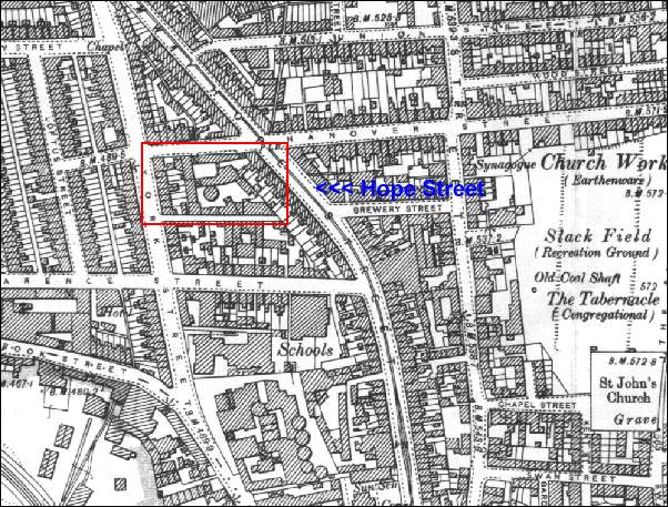 Section from 1898 OS map.