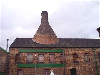 Heron Cross pottery range and bottle kiln