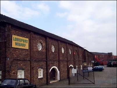 These warehouses at Longport Warf 