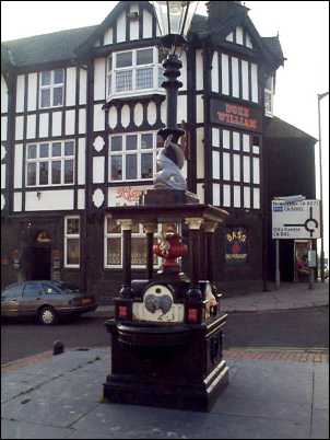 The fountain - donated by Enoch Wood