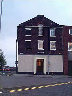 Top of Bournes Bank is the Burslem National School