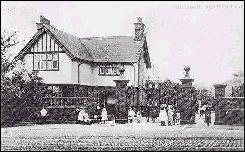 The Lodge and entrance to Burslem Park.