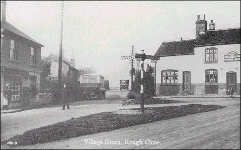 Village Green, Rough Close - at the top of Lightwood Road