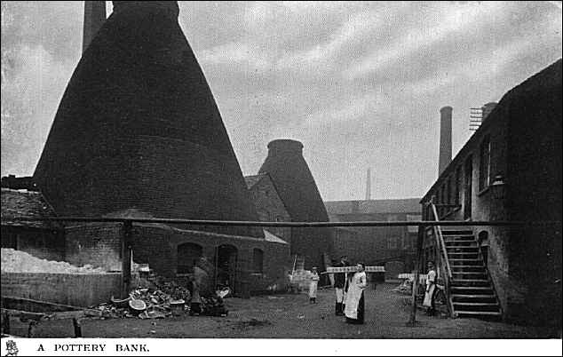 The Park Works of Charles Allerton, High Street, Longton