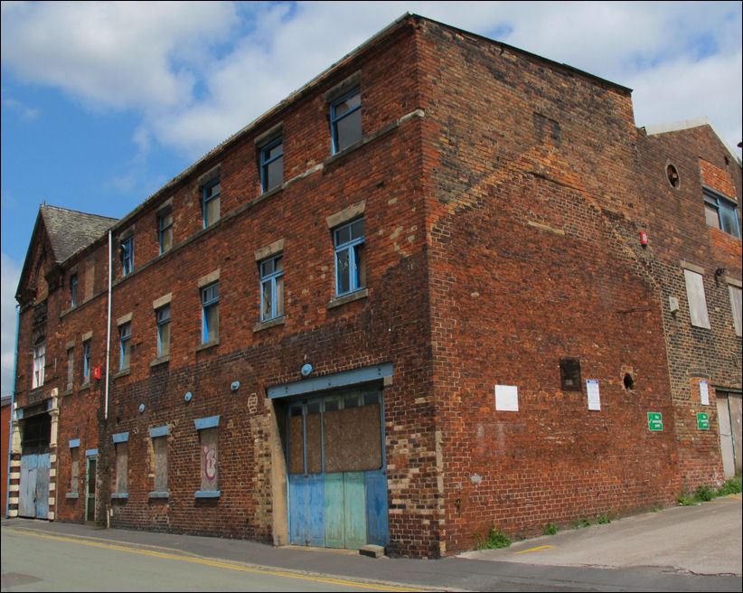 Bath Street Works, Hanley - originally the Twyford's works